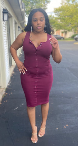 Botton Me Down Dress